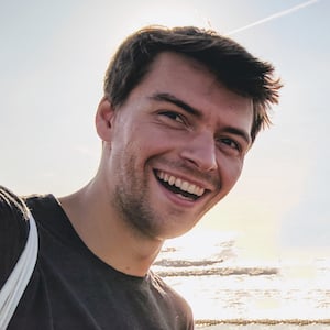 Emile-Victor smiling