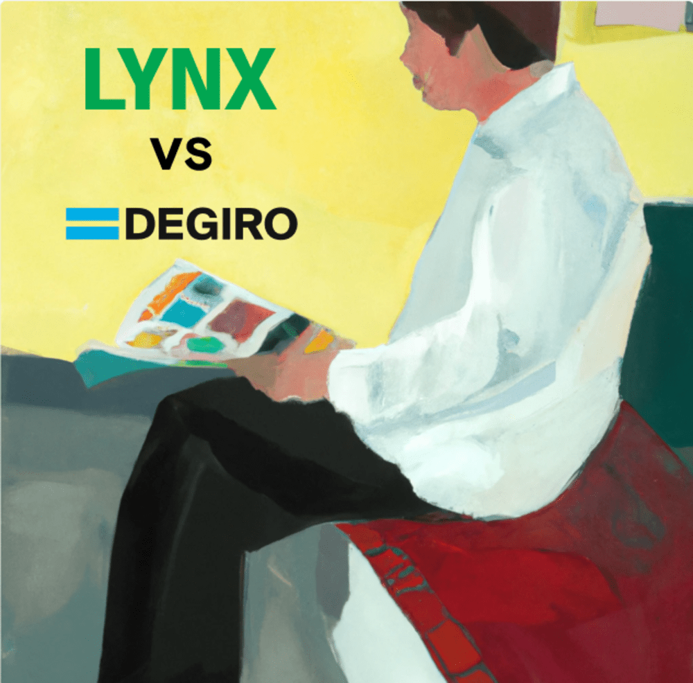 Logos of LYNX, DEGIRO and Curvo