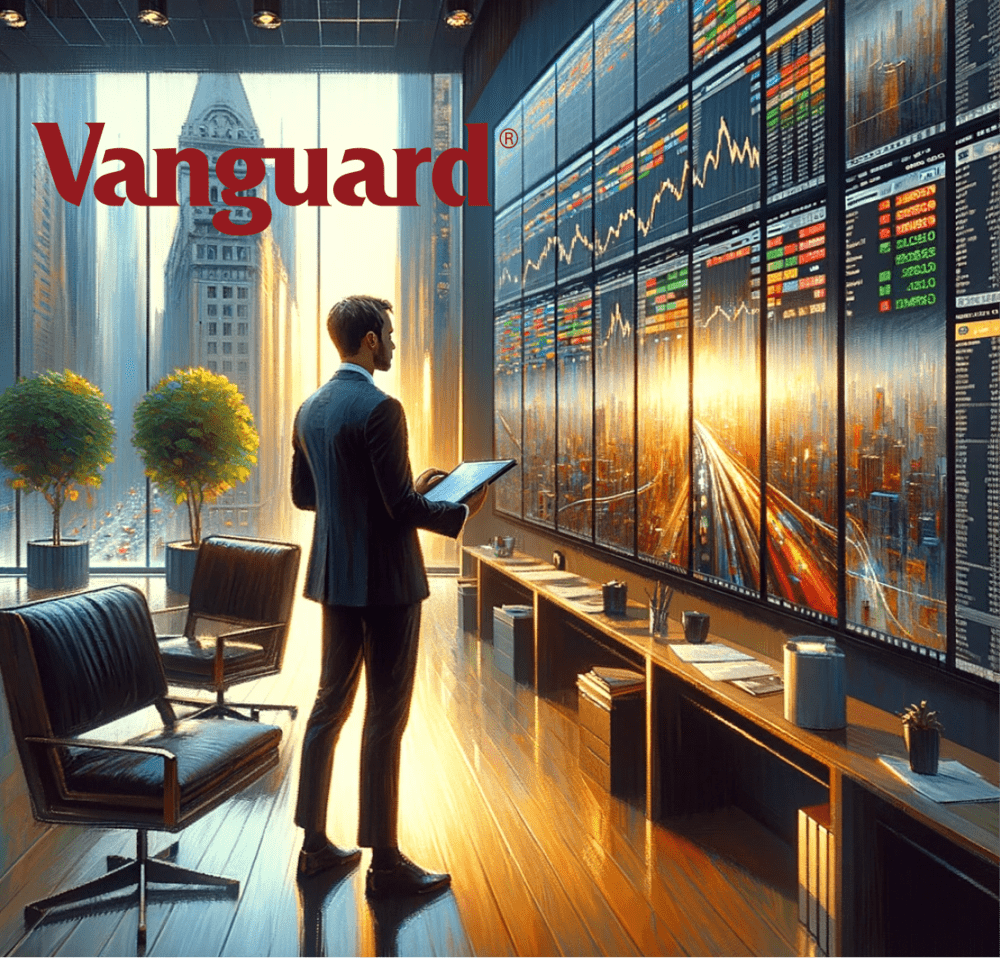 Person choosing whi h Vanguard ETF to purchase