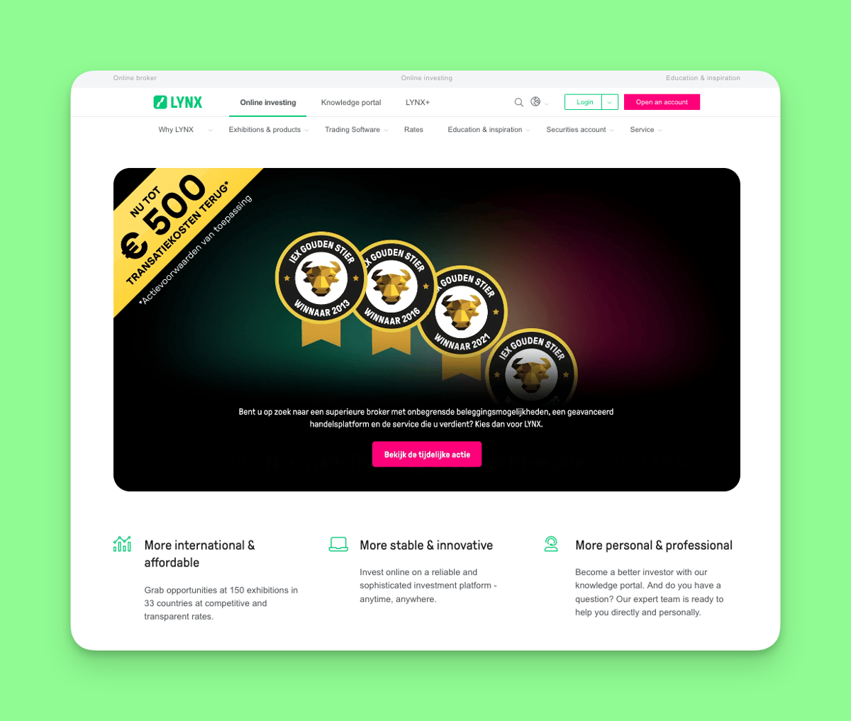 Website of LYNX